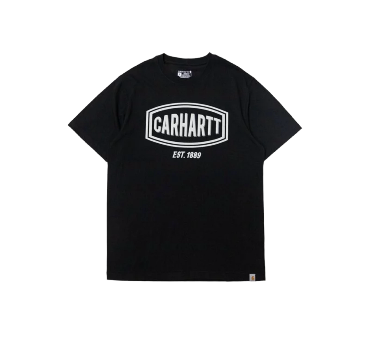 CARHARTT LOOSE FIT LOGO GRAPHIC T-SHIRT BLK