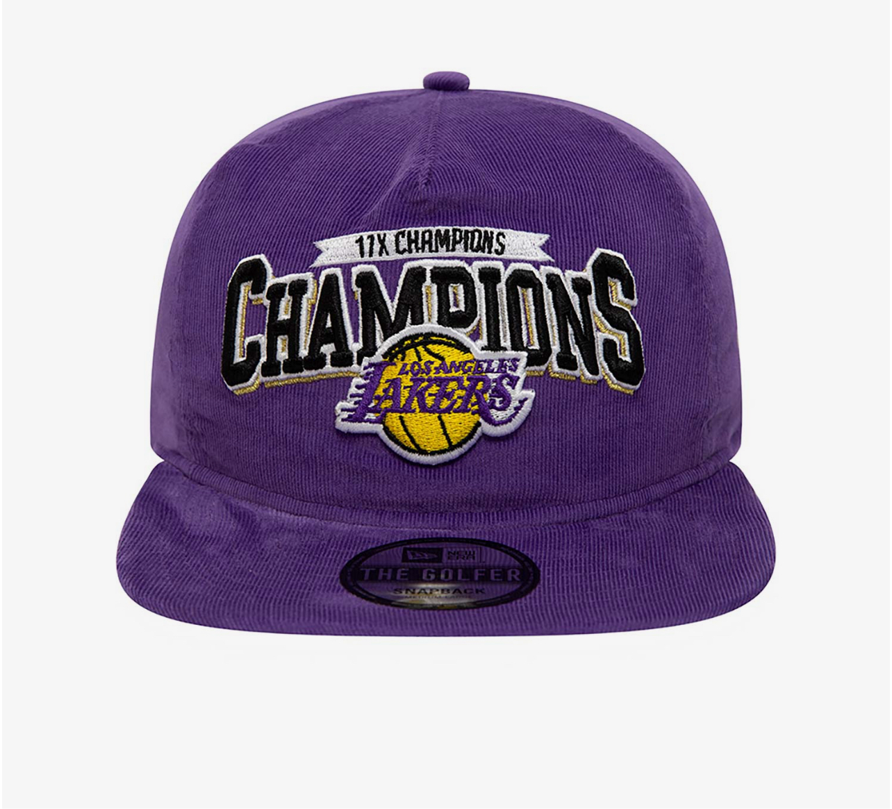 NEW ERA LA LAKERS GOLFER SNAPBACK - PURPLE