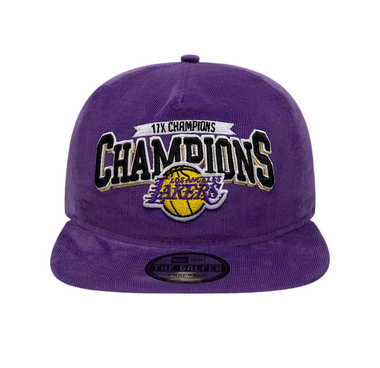 NEW ERA LA LAKERS GOLFER SNAPBACK - PURPLE