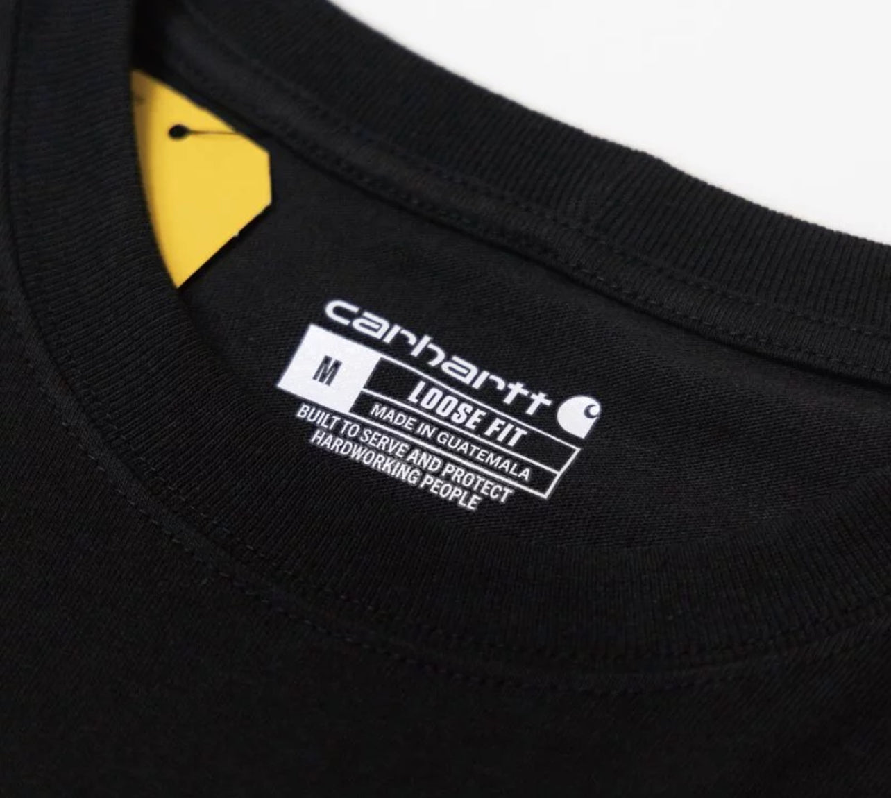 CARHARTT LOOSE FIT LOGO GRAPHIC T-SHIRT - BLK