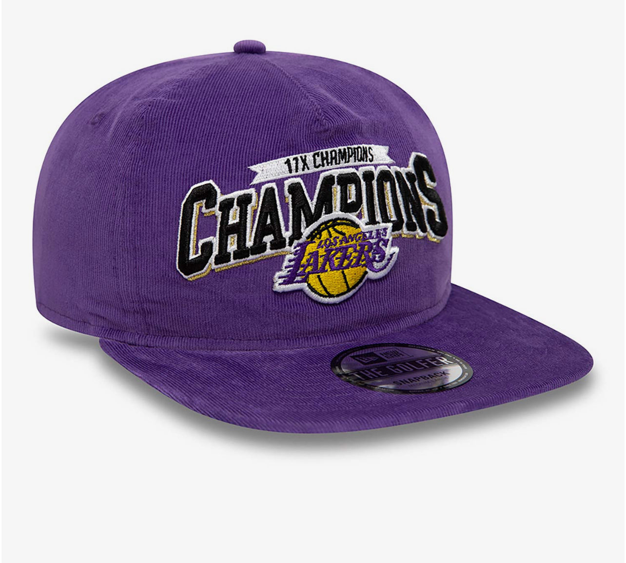 NEW ERA LA LAKERS GOLFER SNAPBACK - PURPLE