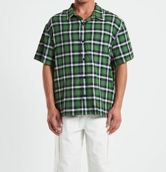STUSSY POCKET CHECKERED SS SHIRT