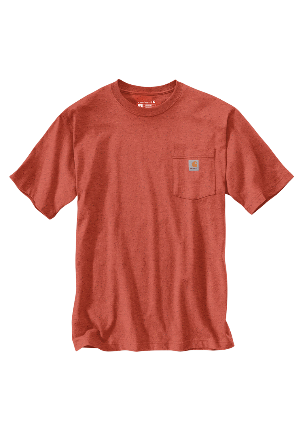 CARHARTT K87 HEAVYWEIGHT POCKET T-SHIRT - DESERT ORANGE