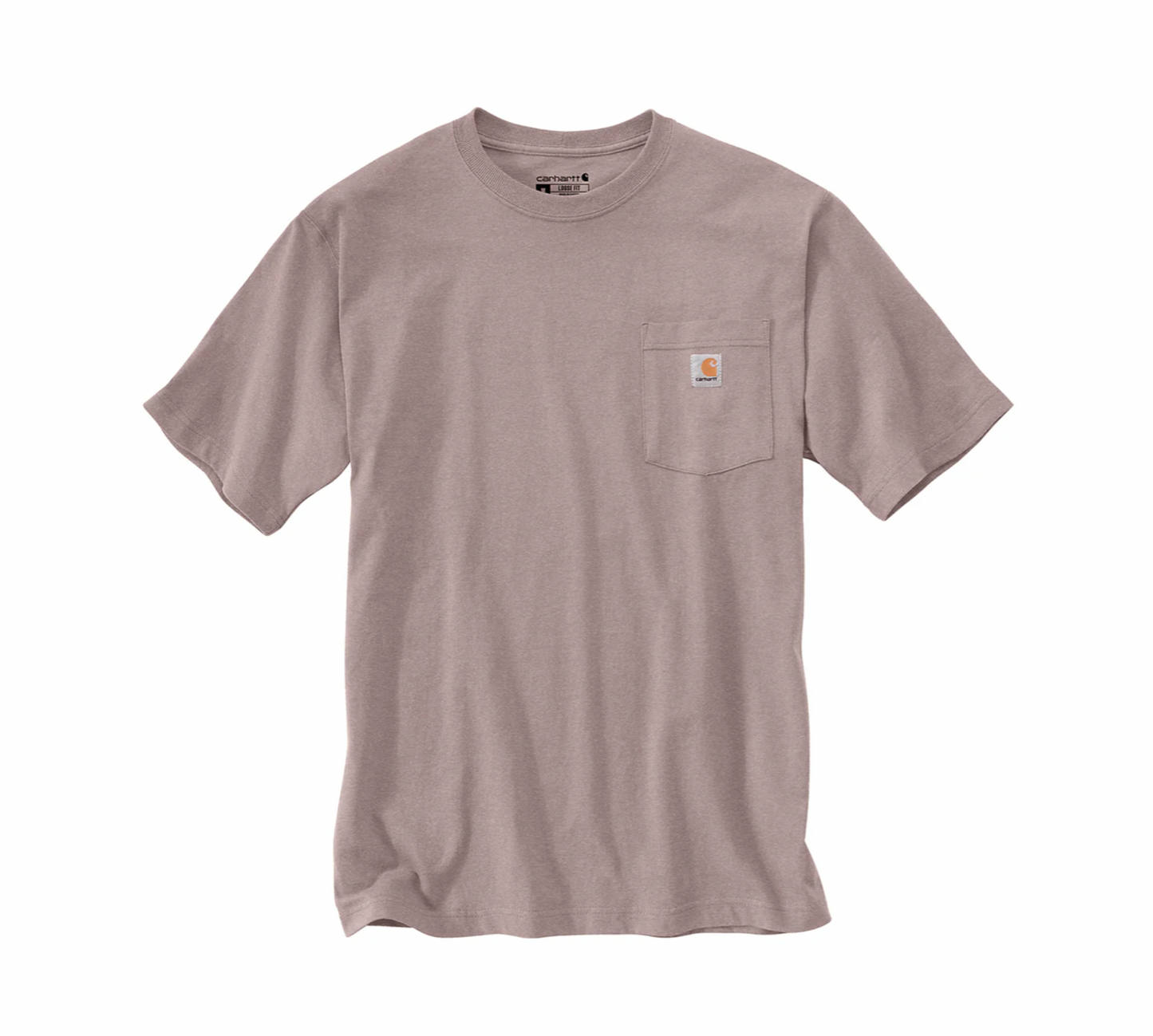 CARHARTT K87 HEAVYWEIGHT POCKET T-SHIRT - MINK