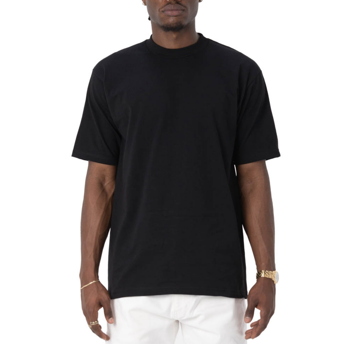 PRO CLUB HEAVYWEIGHT CREW NECK - BLACK