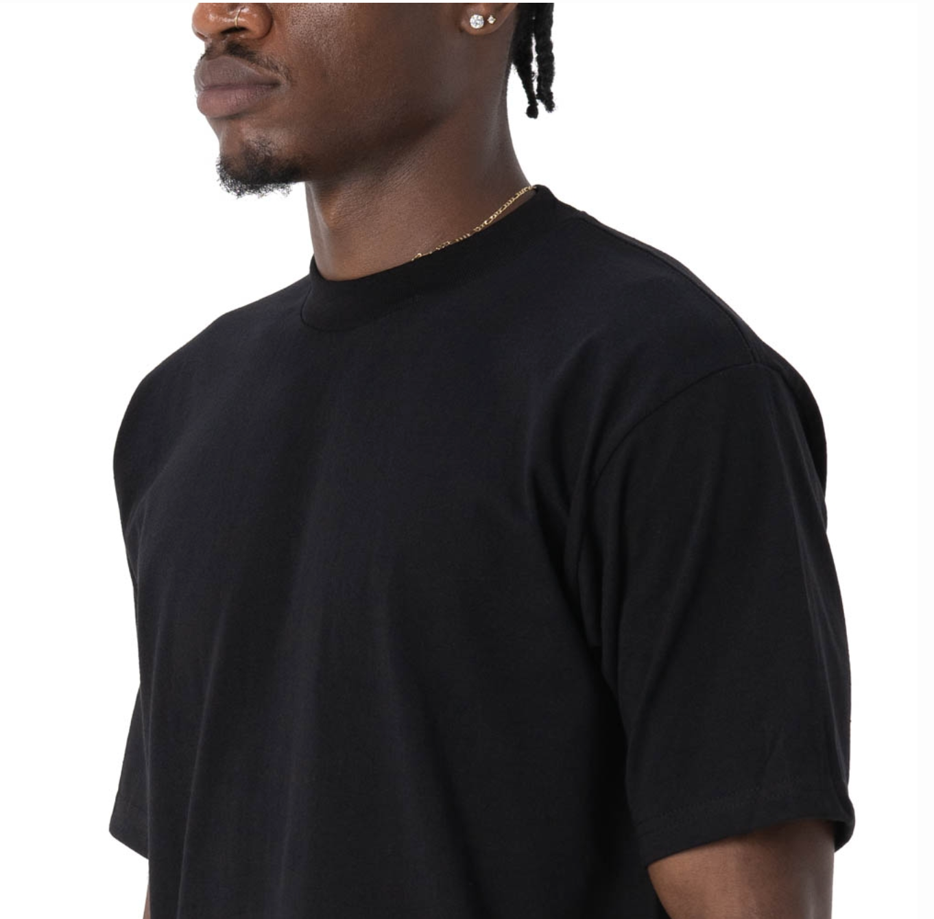 PRO CLUB HEAVYWEIGHT CREW NECK - BLACK