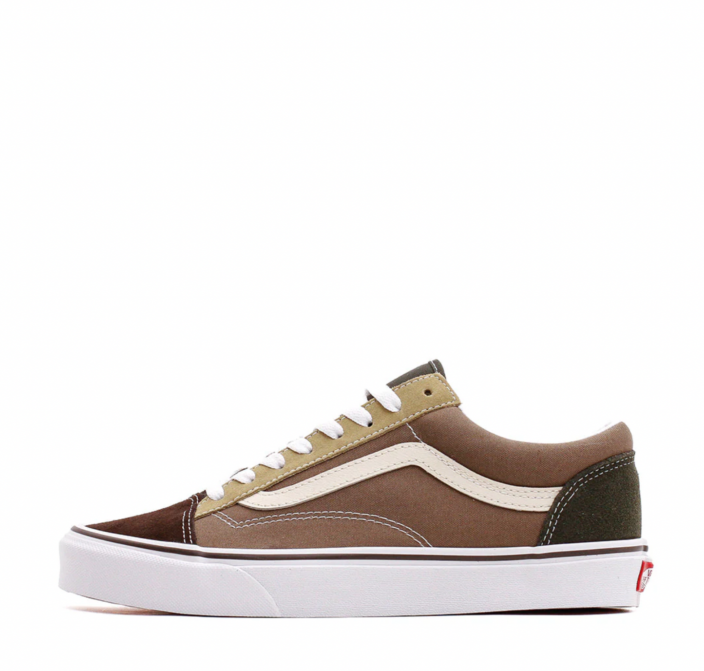 VANS STYLE 36 COLOR BLOCK - BROWN