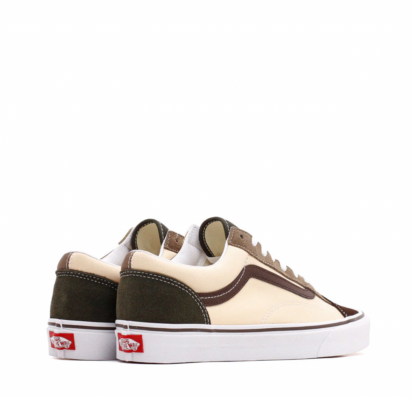 VANS STYLE 36 COLOR BLOCK - BROWN