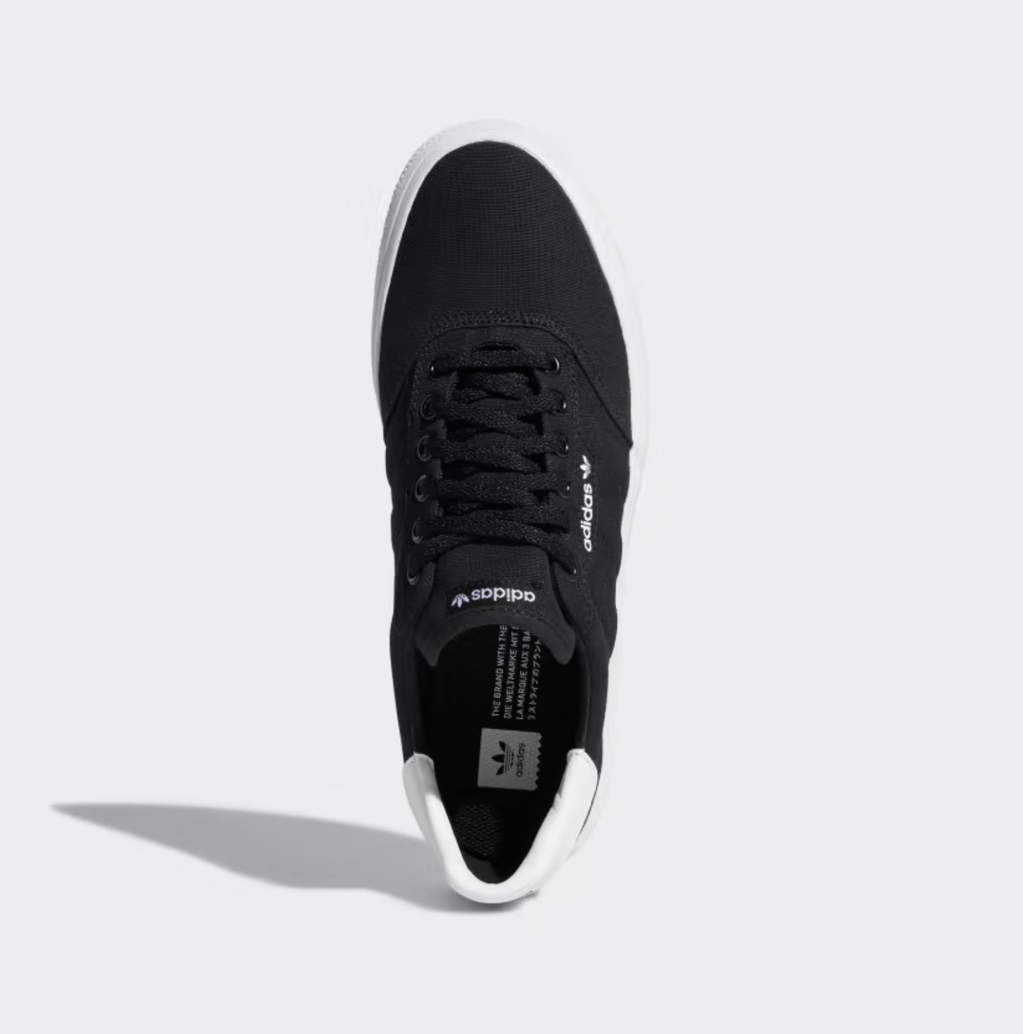 ADIDAS ORIGINALS 3MC VULC SHOES - BLACK