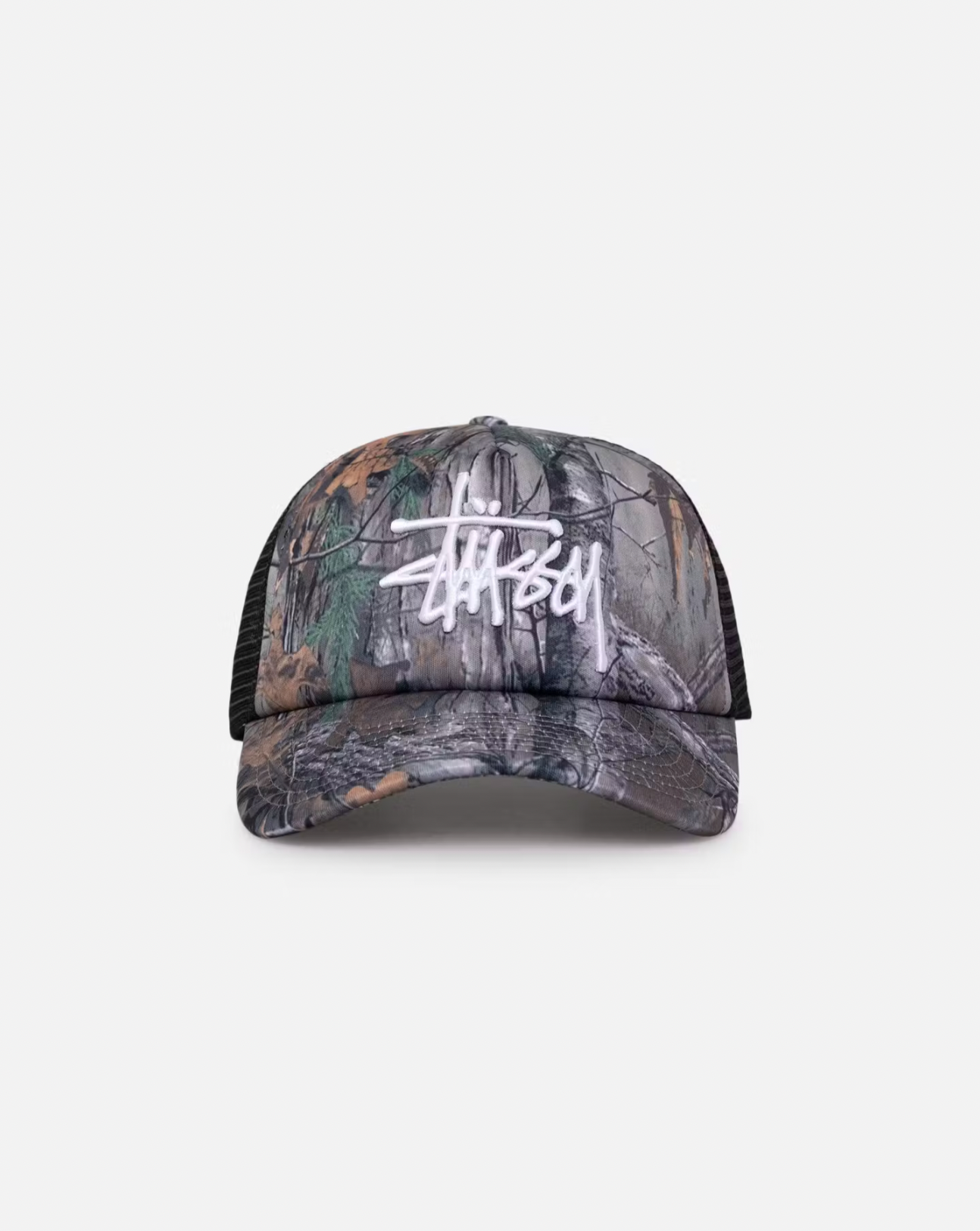 STUSSY REALTREE TRUCKER SNAPBACK