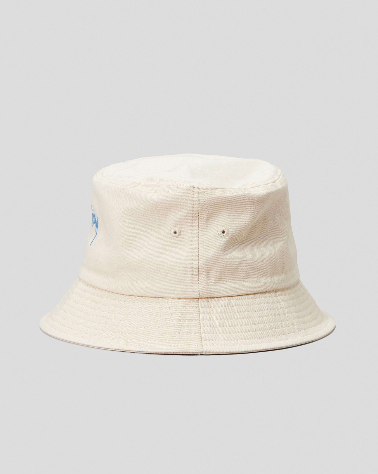 STUSSY STOCK BUCKET HAT - NATURAL