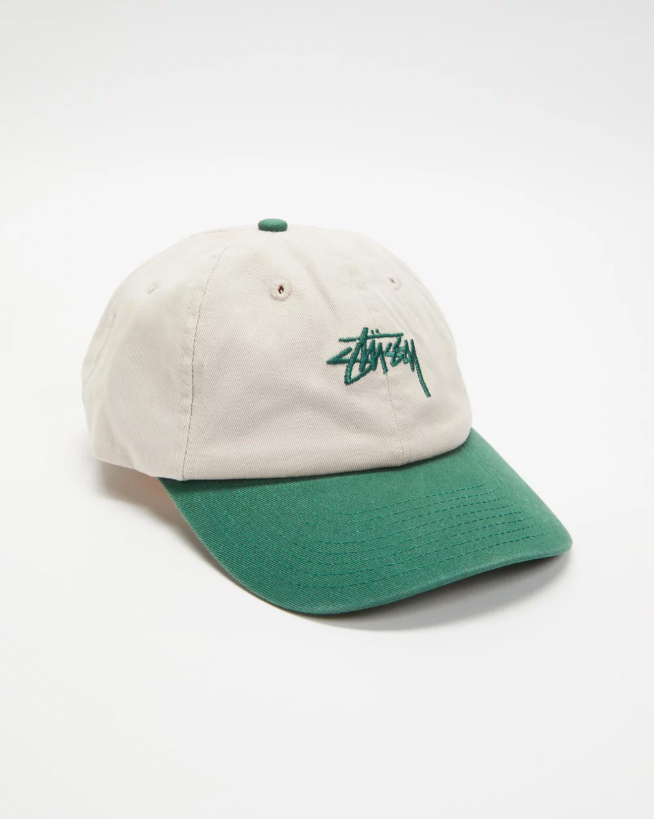 STUSSY STOCK LOW PRO STRAPBACK - PINE