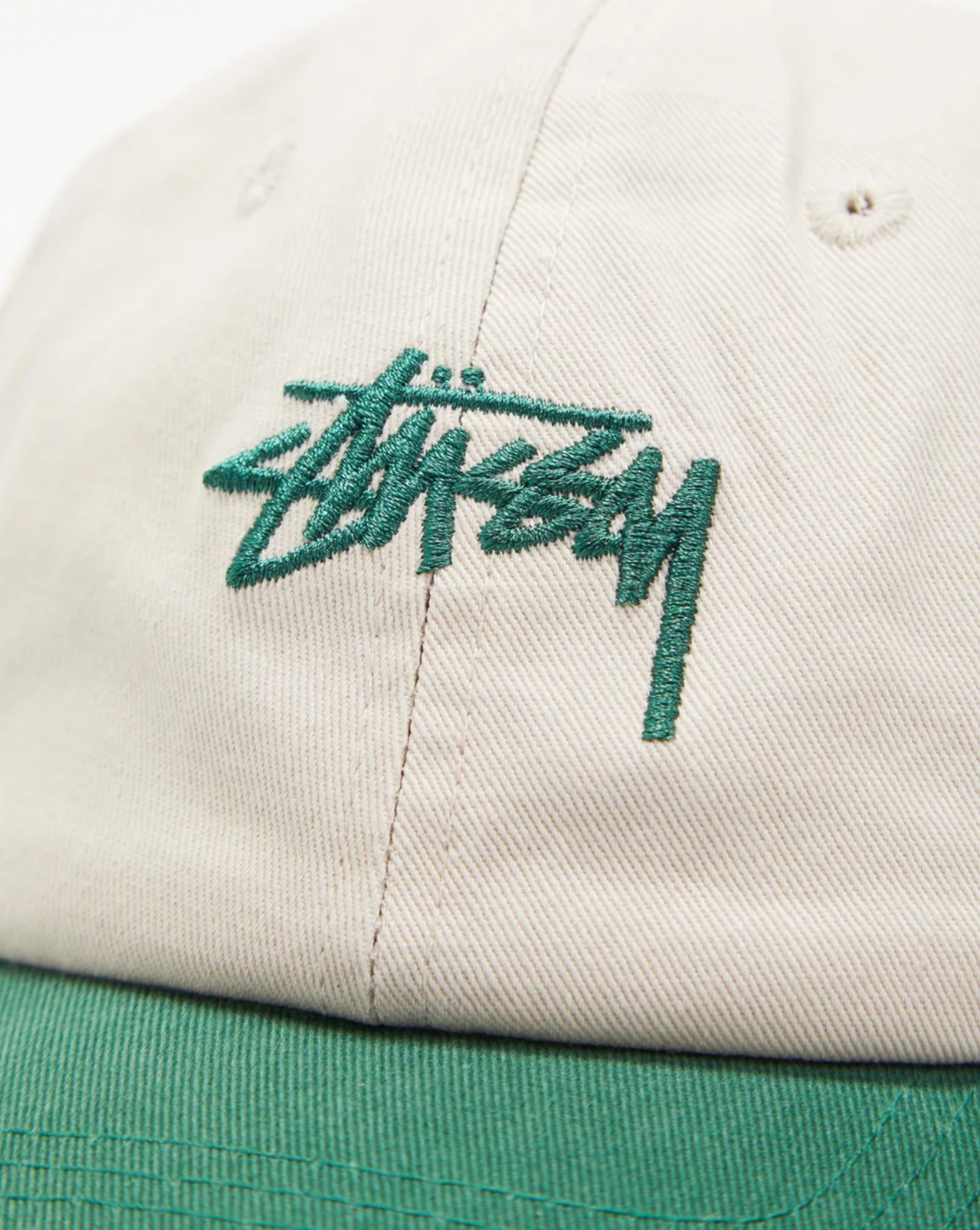 STUSSY STOCK LOW PRO STRAPBACK - PINE