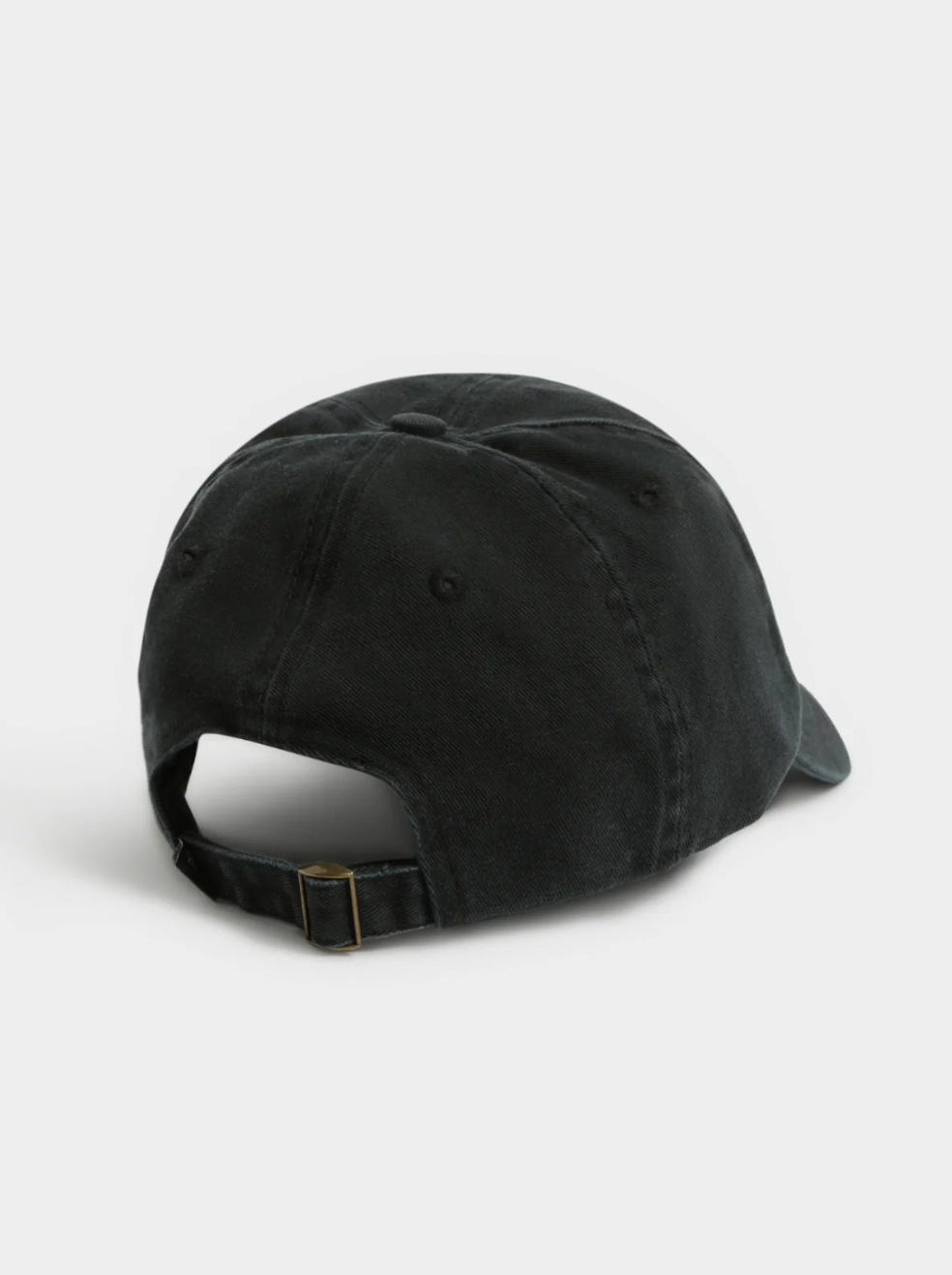 STUSSY STOCK LOW PRO STRAPBACK - BLACK