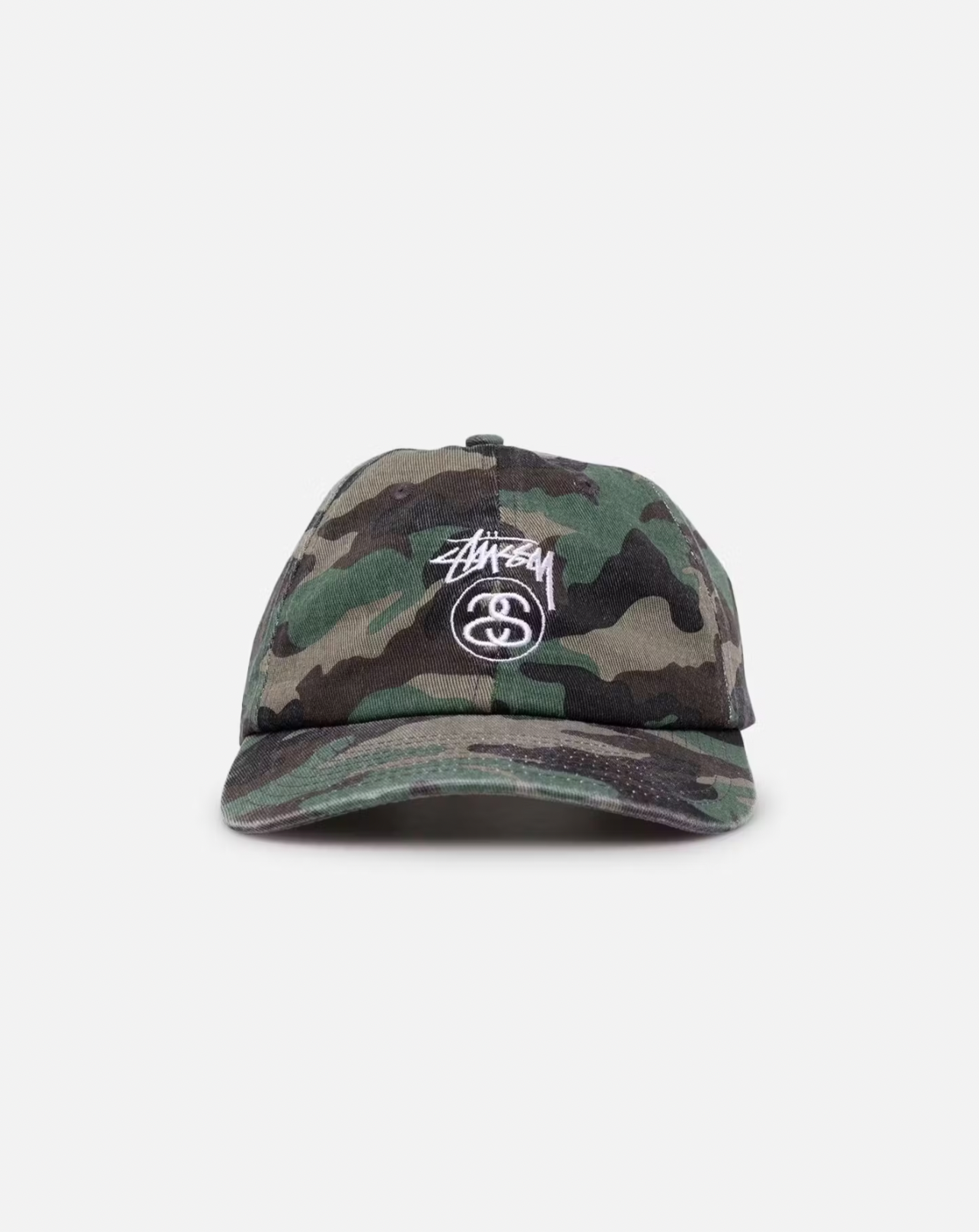 STUSSY SS LINK LOW PRO CAP - CAMO