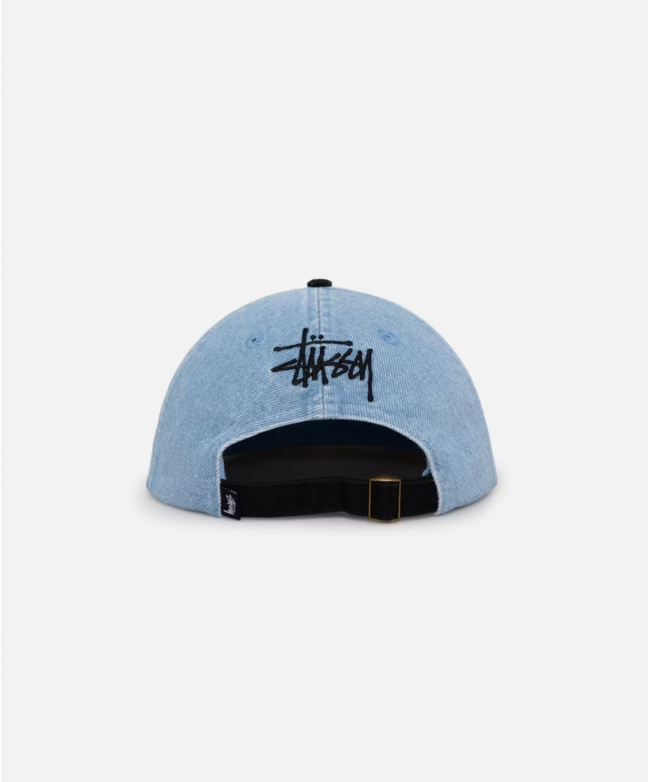 STUSSY VINTAGE S LOW PRO CAP - LIGHT DENIM