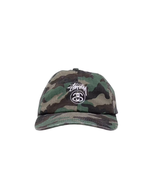 STUSSY SS LINK LOW PRO CAP - CAMO