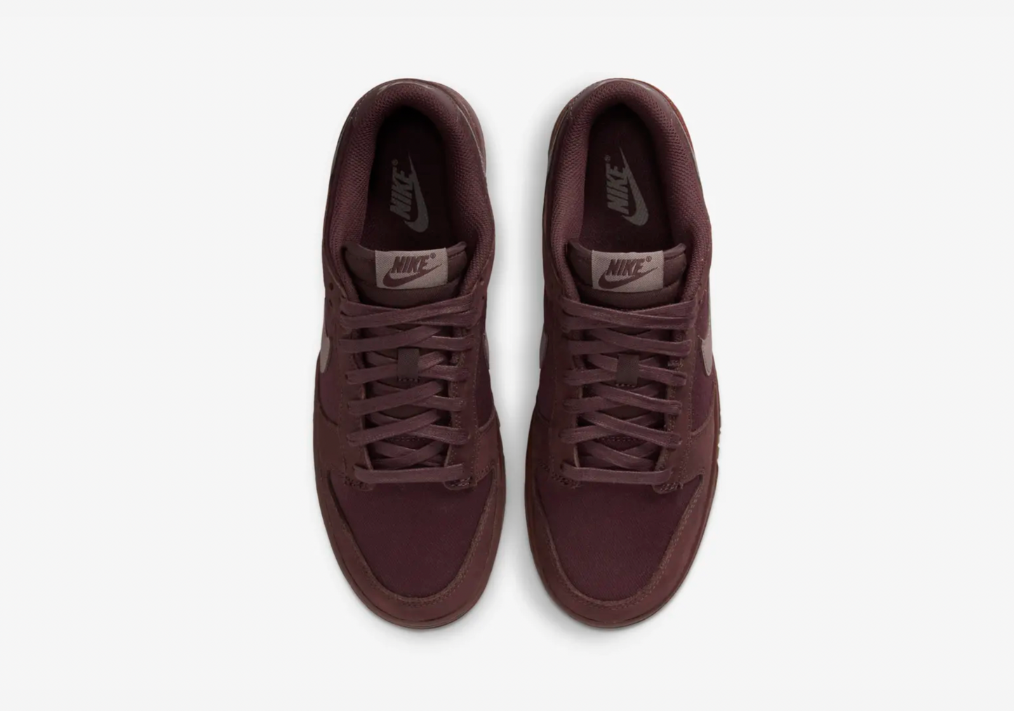 NIKE DUNK LOW RETRO PRM - BURGUNDY CRUSH