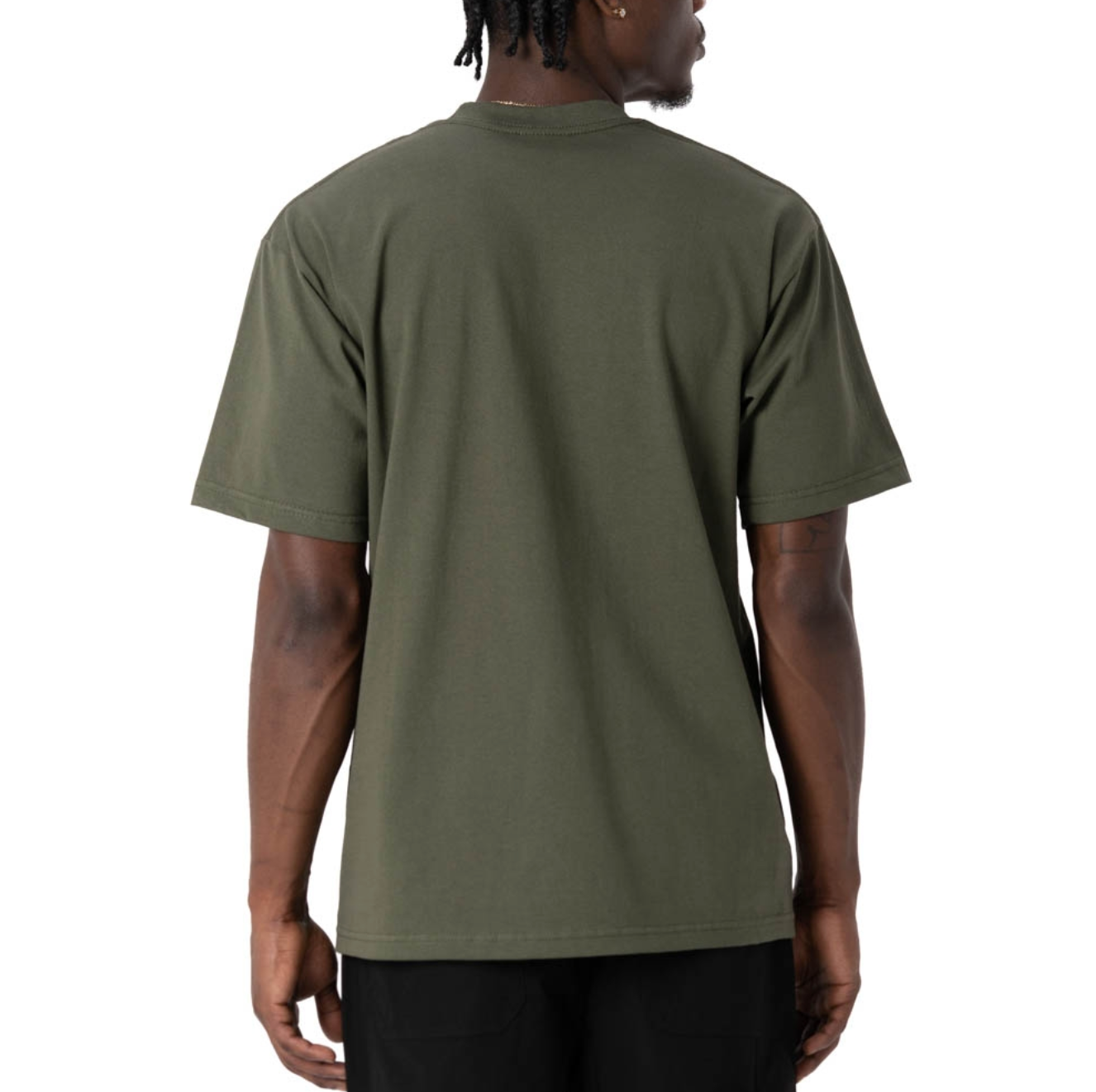 PRO CLUB HEAVYWEIGHT CREW NECK - OLIVE GREEN