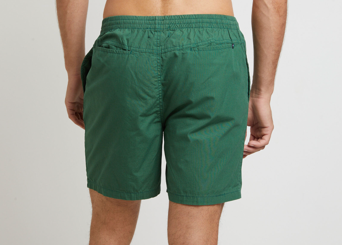 STUSSY BASIC STOCK BEACH SHORTS - GREEN