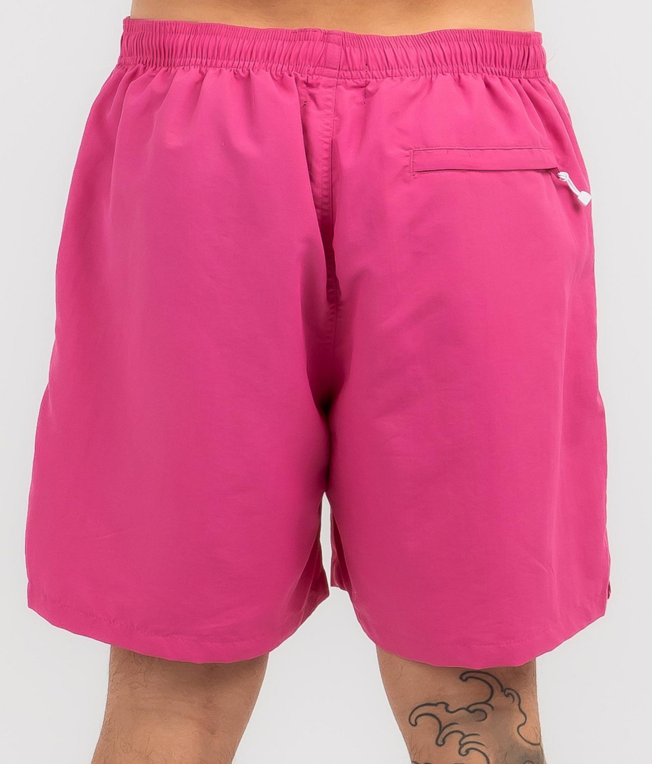 STUSSY BIG STOCK WATER SHORTS - PINK